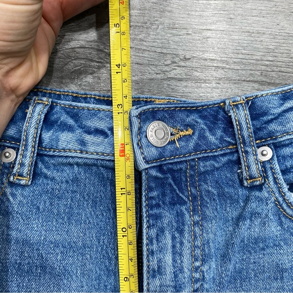 714 wild fable Denim Blue Women's Shorts - Picture 9 of 10